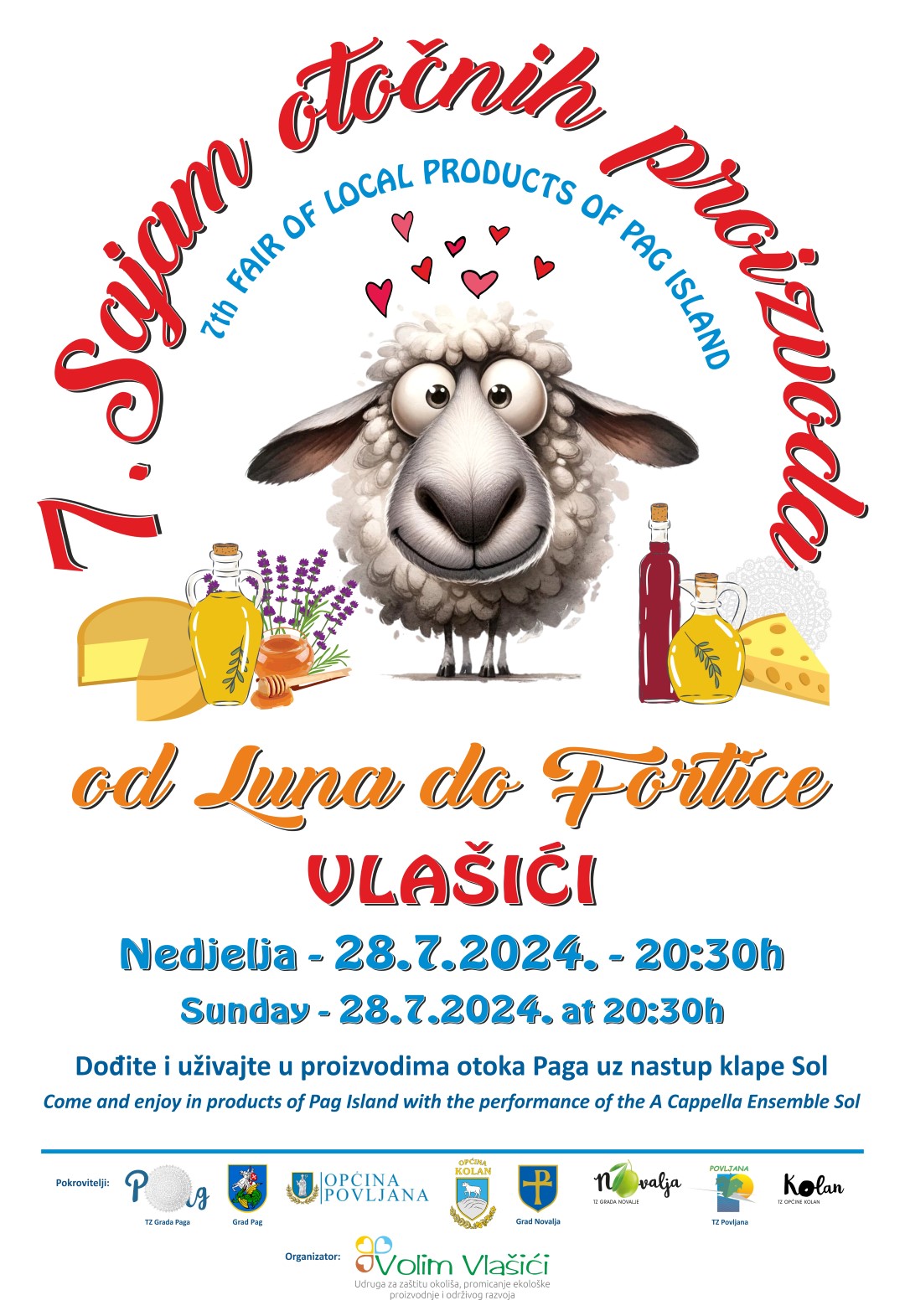 SAJAM OTOČNIH PROIZVODA PLAKAT 2024