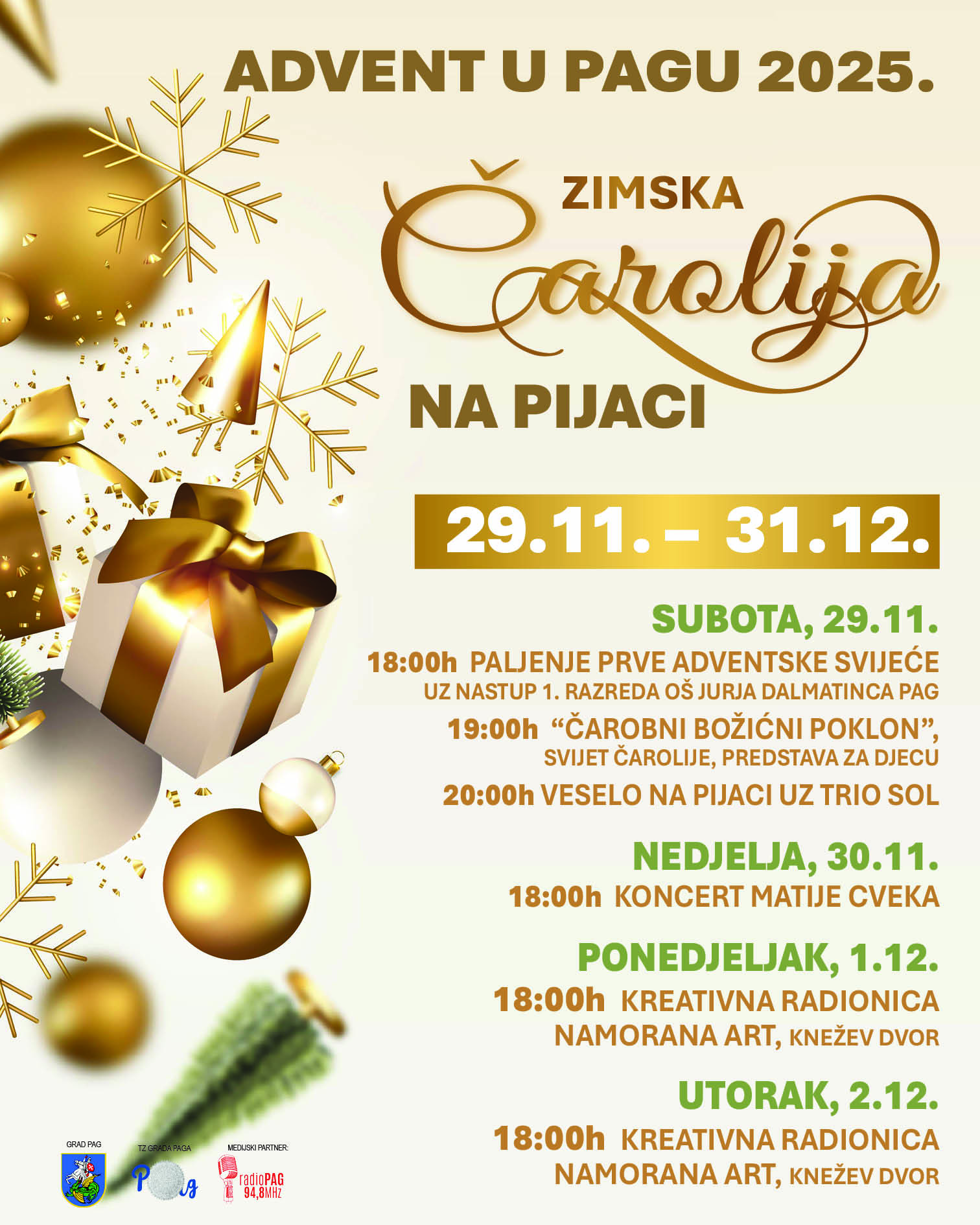 Advent Pag otvorenje