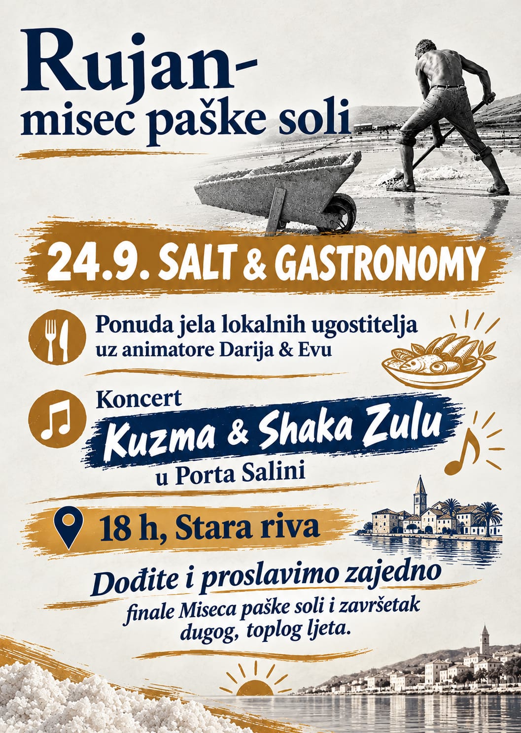 Rujan misec paške soli